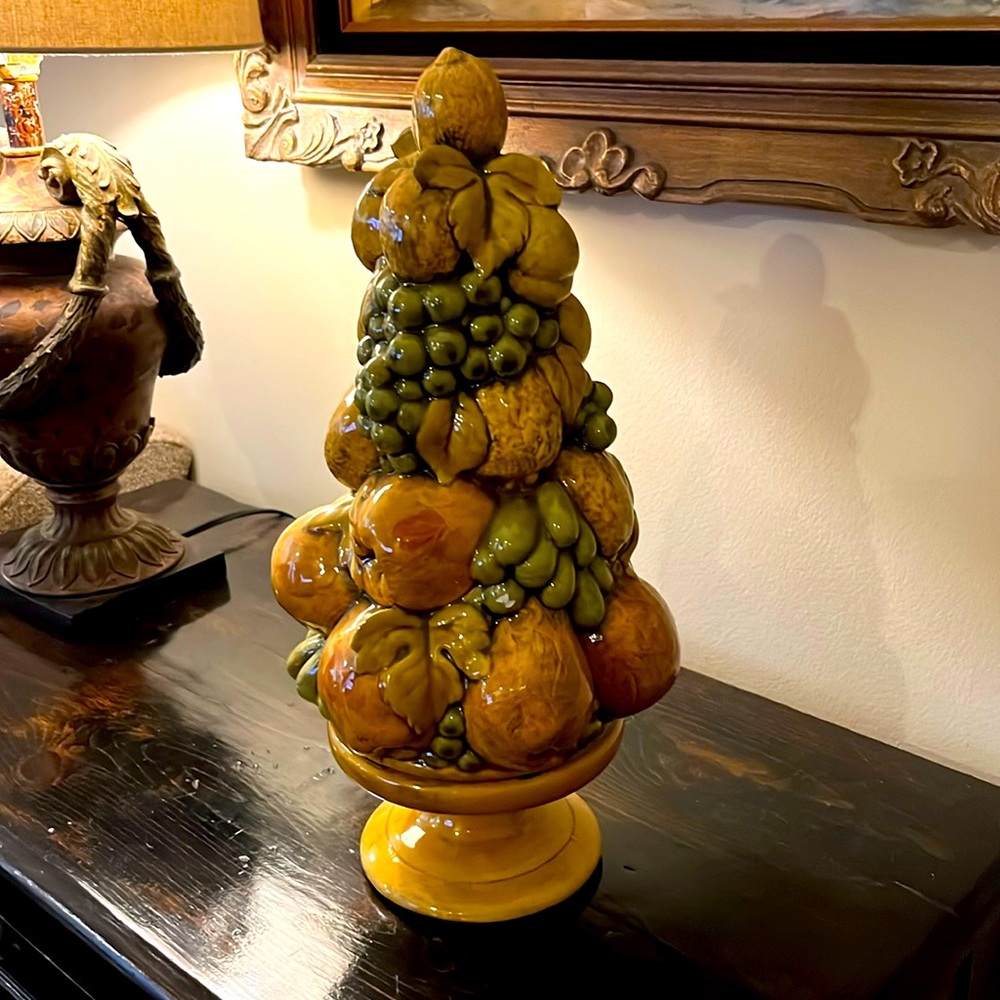 Vintage ceramic topiary